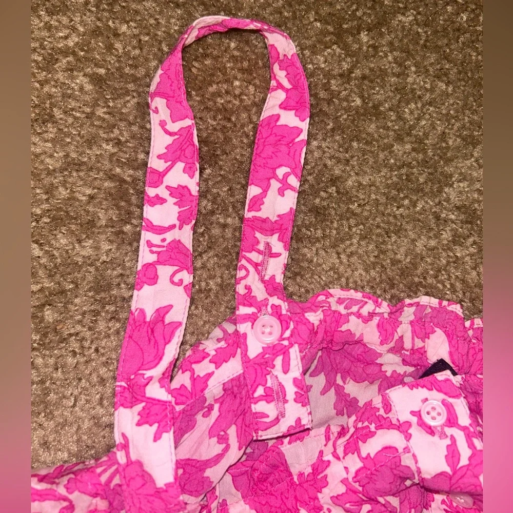 J.Crew Button Front Tank in Tiny Rosebud - Picture 6 of 7